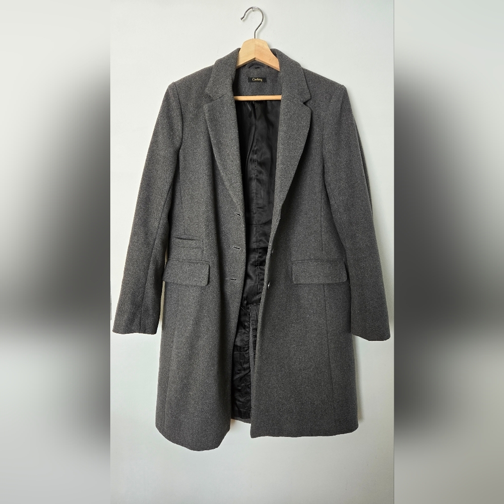 Carling Wool Blend Overcoat - Picture 8 of 10
